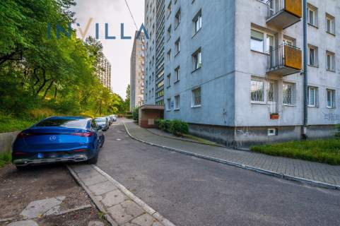 Balkon, widok na morze, styk Kamiennej/Śródmieścia