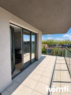 2 pokoje Przy Wiślanych Tarasach Balkon