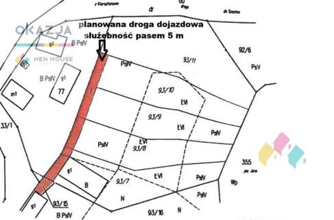 Działka budowlana z linią brzegową, Kiersztanowo