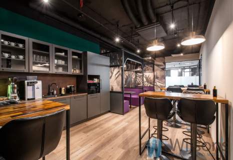 Biuro 6 osób z widokiem w Warsaw Hub BEZ PROWIZJI 