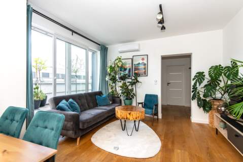 Apartament Modern Retro z dużym tarasemm Podolany