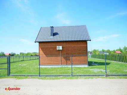 Domek całoroczny drewniany działka 912m2 Powidz ZAMIANA