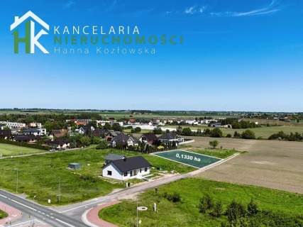 Działka budowlana o pow. 1330 mkw.