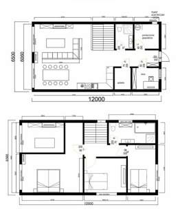Dom z działką około Gniezna 115m2