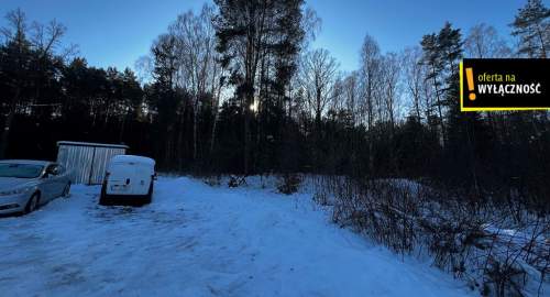 Działki inwestycyjne 3637 m z mediami Tumlin