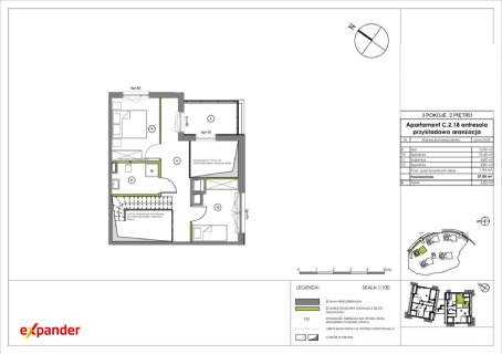 5- pok apartament 1,9 km do centrum dla rodziny