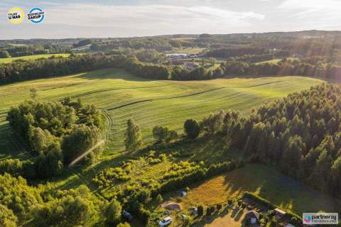 Duża działka w pięknej i spokojnej okolicy