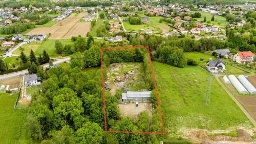 Działka budowlana- Koszyce Małe- Małopolska