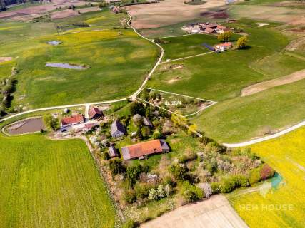 Działka budowlana, 2900 m2, media, ładny widok