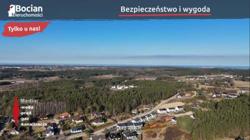 W pełni uzbrojona działka pod lasem-Bojano