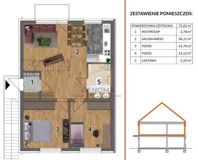Mieszkanie 128 m2 z Ogrodem 0% Prowizji i bez PCC