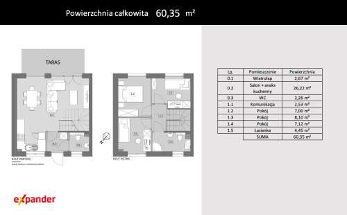 Dojazd do Poznania 20 min, opcja wykończenia