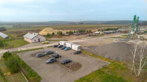 Wytwórnia Mas Bitumicznych, Baza ok. 11ha obok S19