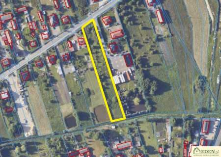 Sprzedam atrakcyjną działke o pow. 3671 m2 w Gołaszynie pod Łu