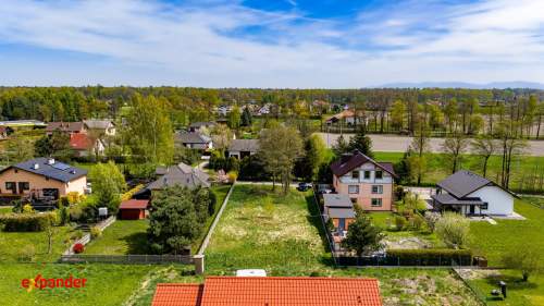 ul.Asnyka/spokojne os. domów - działka z mediami 