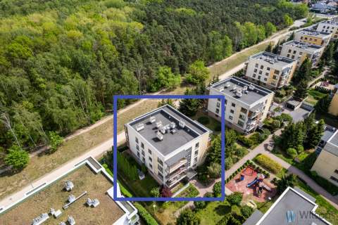 Ogródek/taras/2pok/tuż przy lesie/garaż