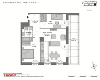 Piękny narożny apartament w nowej inwestycji