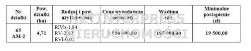 Sprzedaż działki we wsi Ostrowina, gmina Oleśnica