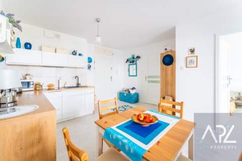 Dwupokojowy apartament 44,43m2 z widokiem na rzekę 