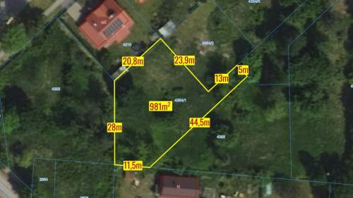 Działka budowlana Koszęcin 981m2 Słowików