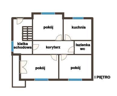 Dwupiętrowy dom dla jednej lub dwóch rodzin