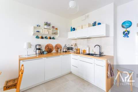 Dwupokojowy apartament 44,43m2 z widokiem na rzekę 