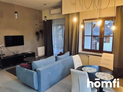 Nowoczesny apartament z klimatyzacją, balkonem i