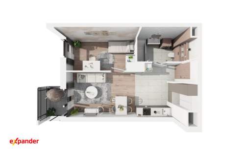 Klasyczne mieszkanie 2 pokojowe/ 40m2/balkon/szybki odbiór