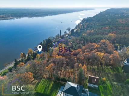 Bajkowy widok na jezioro w 1 linii brzegowej