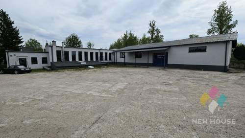Hala 155m2 z biurem 70m2 na ogrodzonej posesji