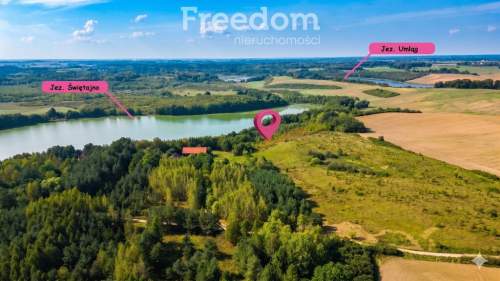 Urokliwa działka nad Jeziorem w Mokinach