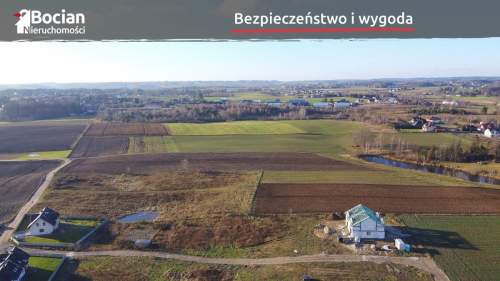 Uzbrojona, płaska, słoneczna działka Dobrzewino 