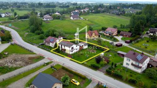 MUROWANY DOM DLA RODZINY, WOLICA, GM. JASŁO, 9,3AR