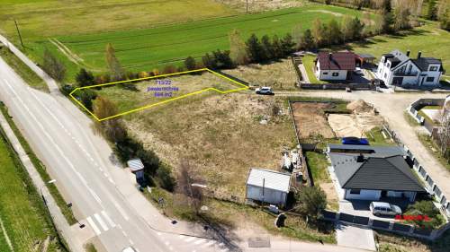 Działka budowlana 3,5 km od morza, Mieroszyno