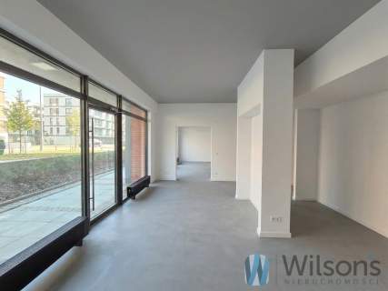 Lokal w nowoczesnym apartamentowcu na Wilanowie