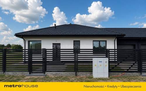 Bliźniak parterowy garaż rekuperacja 110 m2