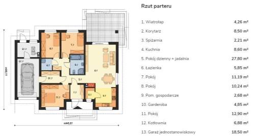 Grzmucin / 4 pokoje / stan deweloperski