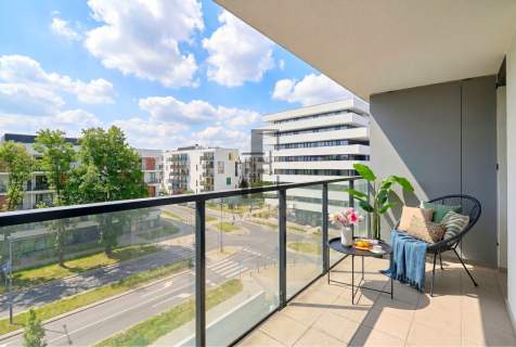 K. Jędrusik Duży balkon Garaż Słoneczne