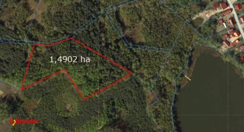 Działka inwestycyjna 1,4902 ha Klonowo
