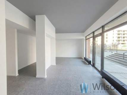 Lokal w nowoczesnym apartamentowcu na Wilanowie