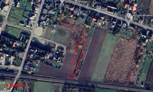 Działka mieszkaniowa z potencjałem 2751 m Września