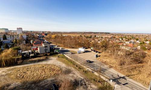 Piękny widok na zatokę i panoramę miasta