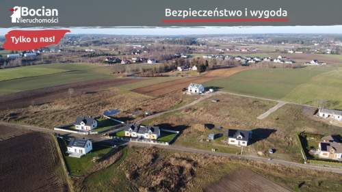Uzbrojona, płaska, słoneczna działka Dobrzewino 