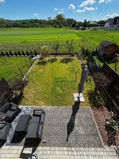 Szeregówka przy ul. Herbowej,120 m2, garaż w bryle