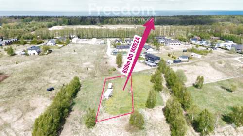 Działka budowlana w Mielnie, 800 m od morza