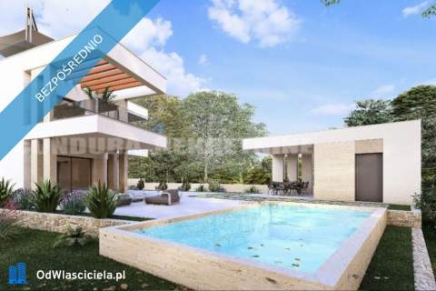 Działka z projektem domu w Chorwacji