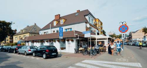 Jasne mieszkanie nad morzem 42m2, balkon, klimatyzacja