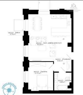 2-pokojowy apartament w klimatycznej inwestycji