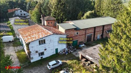 Działka 4000m2 z dwiema halami - możliwość zakupu jednej hali