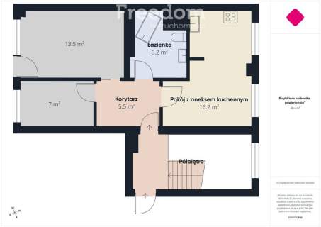 Komfortowe 49 m2, balkon, klimatyzacja